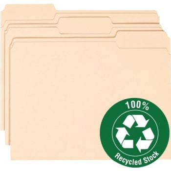 SMEAD® Manila File Folders, Letter Size, Box Of 100