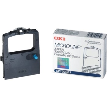 Image for Okidata® 52102001 Nylon Printer Ribbon, Black from HD Supply