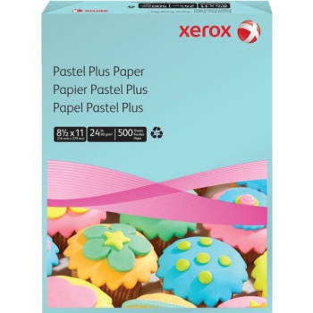 Xerox® Multipurpose Pastel Plus Blue Paper, 8-1/2" X 11", Package Of 500