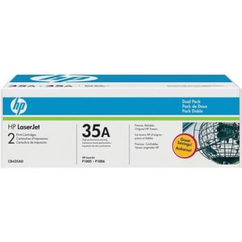 Image for HP 35A / CB435D Toner Cartridges, Black, Package Of 2 from HD Supply