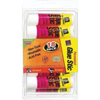 Image for Avery® Permanent Glue Sticks, Pack Of 18 from HD Supply