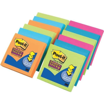 Image for Post-It® Pop-up Notes, Jewel Pop Collection, 3" x 3", Super Sticky, Pack Of 10 from HD Supply