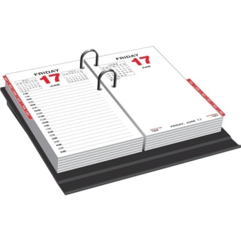 Image for AT-A-GLANCE® Calendar Base, 3-1/2" x 6-1/2", Black from HD Supply