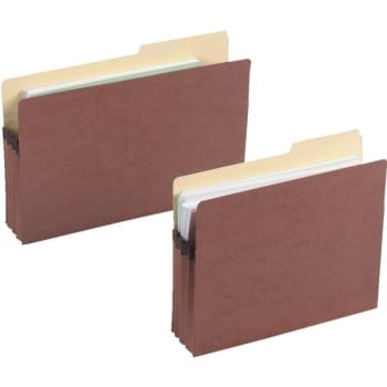 Smead® Easy-Access Top-Tab File Pockets, 10" X 11-3/4", Redrope, Box Of 25