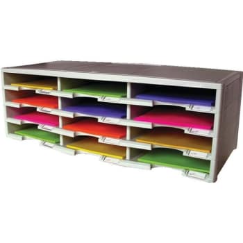 Image for Office Depot® Stackable Plastic Literature Organizer from HD Supply