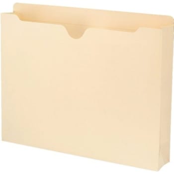 Image for SMEAD® Expanding Reinforced Top-Tab File Jacket, Letter Size, Manila, Box Of 50 from HD Supply
