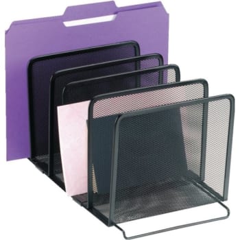Image for Office Depot® Brand Metro Mesh Stacking Sorter, Black from HD Supply