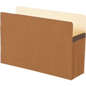 SMEAD® "Workhorse" Expanding File Pockets, 9-1/2" x 14-3/4", Redrope, Box Of 10