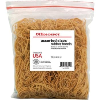 Image for Office Depot® Rubber Bands #54, 1 Pound Bag from HD Supply