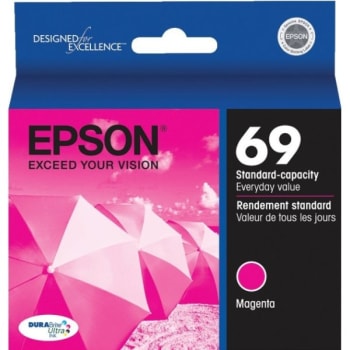Image for Epson® 69 / T069320-S DuraBrite Ultra Ink Cartridge, Magenta from HD Supply