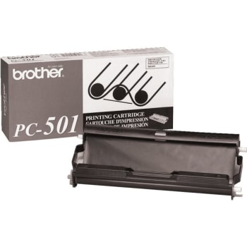 Brother® PC-501 Thermal Cartridge, Black