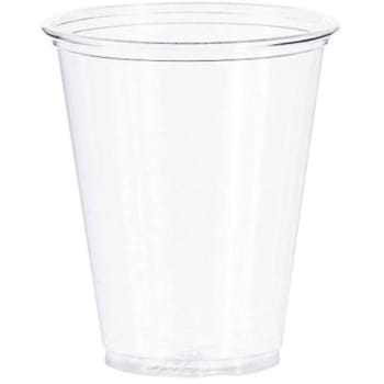 7 Oz Clear Solo Ultra Clear Pet Plastic Cold Drink Cups Case Of 1000