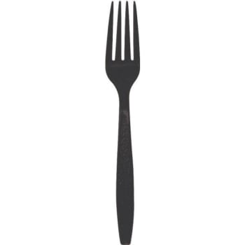 Image for Black Heavy Weight Polystyrene Bulk Fork (1000-Case) from HD Supply