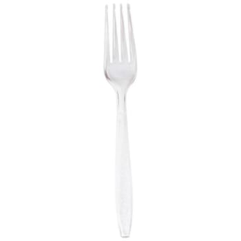 Image for Berk Clear Heavy Weight Polystyrene Fork Bulk (1000-Case) from HD Supply