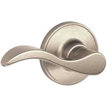 Image for Schlage Seville Series Hall/closet Door Lever (Satin Nickel) from HD Supply