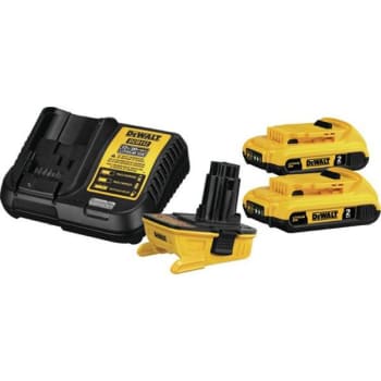 Image for Dewalt 18v To 20v Max Lithium-Ion Battery Adapter Kit (2-Pack) from HD Supply