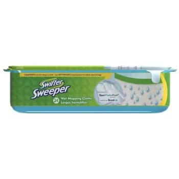 Image for Swiffer Sweeper Wet Cloth Refills W/ Open Window Fresh Scent (24-Case) from HD Supply
