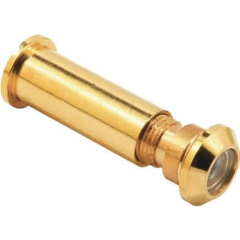 Image for 1/2 In. Dia. 160-Deg. Door Viewer (Polished Brass) (2-Pack) from HD Supply