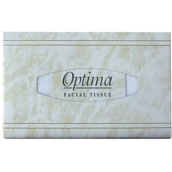 Image for Optima Premium 8.5 In. X 7.8 In. 2- Ply Facial Tissue (White) (36-Case) from HD Supply