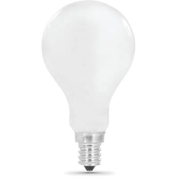 Feit Electric 40-Watt A15 Frosted Dimmable Incandescent E12 Light Bulb (2-Pack)