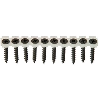 Image for Grip-Rite #6 In. X 1-1/4 In. Phos. Collated Drywall Screw (Black) (1000-Pack) from HD Supply