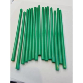 Jumbo Straw P/e 7.75 " Green Compostable Unwrapped Case Of 2500