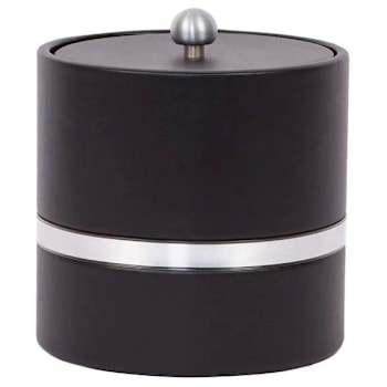 Image for Lux 3 Quart Round Ice Bucket With Vinyl Padded Lid from HD Supply