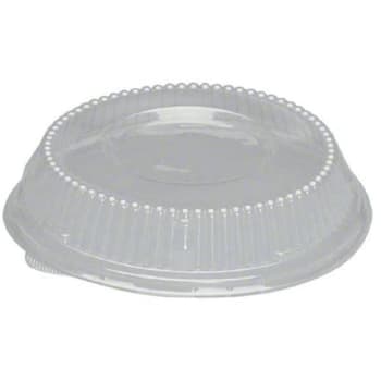 Genpak Lid For 24 Oz/32 Oz Clear Plastic Bowl Case Of 200