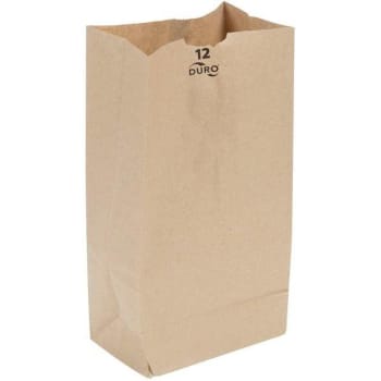 Image for Duro 12# 7-1/16 In. X 4-1/2 In. X 13-3/4 In. Kraft Standard Grocery Bags (500-Pack) from HD Supply