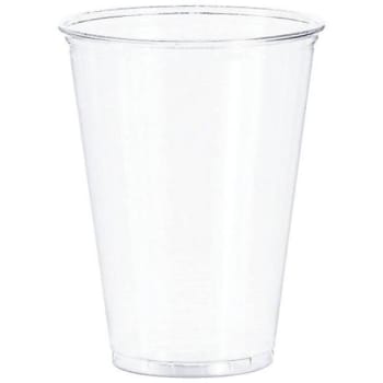 Image for 10 Oz Clear Solo Ultra Clear Pet Plastic Cold Drink Cups Case Of 1000 from HD Supply