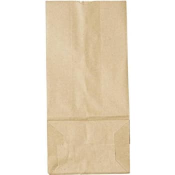 35 Lb Kraft Paper Bag 5-1/4"X 3-7/16"X 10-15/16 Package Of 500