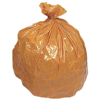 Republic Bag 38 In. X 63 In. 2.5 Mil. Orange Low-Density Trash Bags (100-Case)