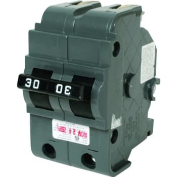 Image for Connecticut Electric & Switch 30 Amp 120/240 Volt 2-Pole FPE Replacement Thick Circuit Breaker from HD Supply