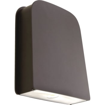 Image for Sylvania 7.5 in 40 Watt Outdoor LED Flush-Mount Wall Light (5000K) (Bronze) from HD Supply