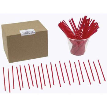 Image for Cell-O-Core 5.5 In. Red Stirrer (10000-Case) from HD Supply