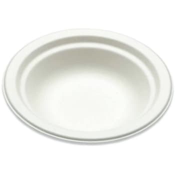 Image for Bridge-Gate 12 Oz. White Bowl Bagasse (1000-Case) from HD Supply