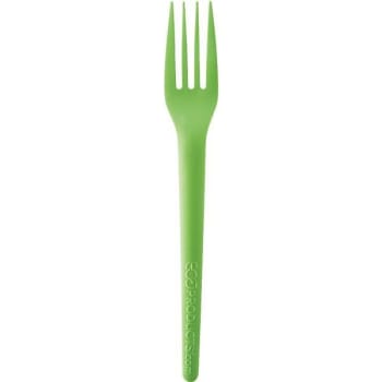 Image for Eco-Products 7 in. Plant Ware Compostable Dinner Fork Green (1000-Case) from HD Supply