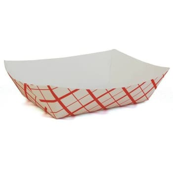 Image for Southern Champion 5 Lb #500 Red Checkered Southland Tray from HD Supply