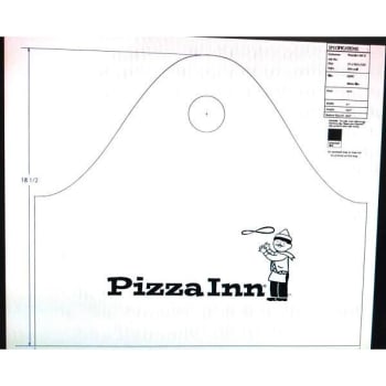 White Pizza Inn Print Bag