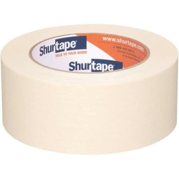 Image for Shurtape Cp 105 48mm X 55 M. 4.6 Mil. Masking Tape (Natural) from HD Supply