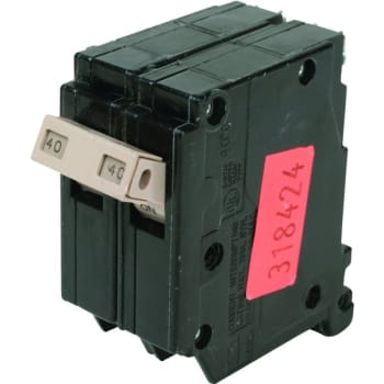 Image for Cutler-Hammer 40 Amp 240 Volt 2-Pole Circuit Breaker from HD Supply