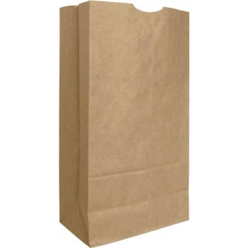 Image for Ajm Packaging Bag Merchandise Paper Kraft Br 12# 7.125 X 4.375 X 13 500 Per Bale from HD Supply