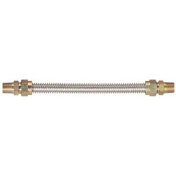 Image for Watts 5/8 In. Od 1/2 In. Id 1/2 In. Mnpt X 1/2 In. Fnpt 48 In. Length Stainless Steel Gas Appliance Connector from HD Supply