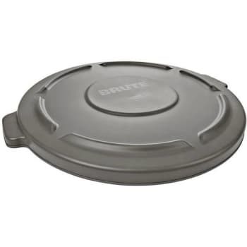 Image for Rubbermaid Commercial 20 Gal. Brute Round Trash Can Lid (Gray) from HD Supply