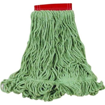 Image for Rubbermaid Commercial 5 In. Super Stitch Blend Green Large Wet Mop Headband from HD Supply