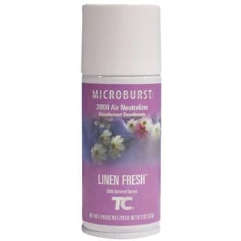 Rubbermaid Commercial 5.3 Oz. Microburst 3000 Linen Fresh Aerosol Refill