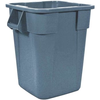 Image for Rubbermaid Commercial 40 Gal. Brute Square Trash Can (Gray) from HD Supply