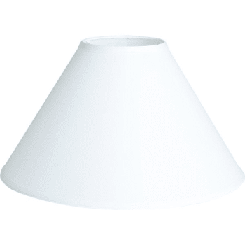 Image for Round Hardback Linen Lamp Shade 6 X18 X 11-1/2" White Pack Of 6 from HD Supply