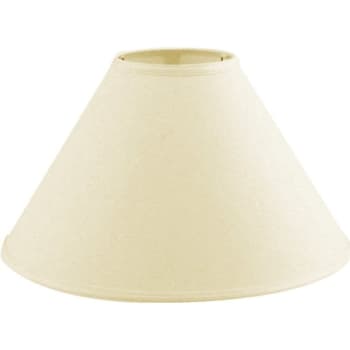 Image for Round Hardback Linen Lamp Shade 9 x 18 x 12-1/2" Parchment Pack of 6 from HD Supply