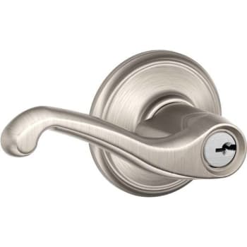 Image for Schlage Flair Entry Leverset (Satin Nickel) from HD Supply